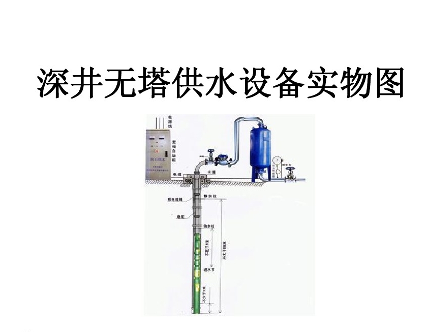 平南县井泵无塔式供水设备